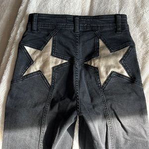 Star Patch Flare Jeans